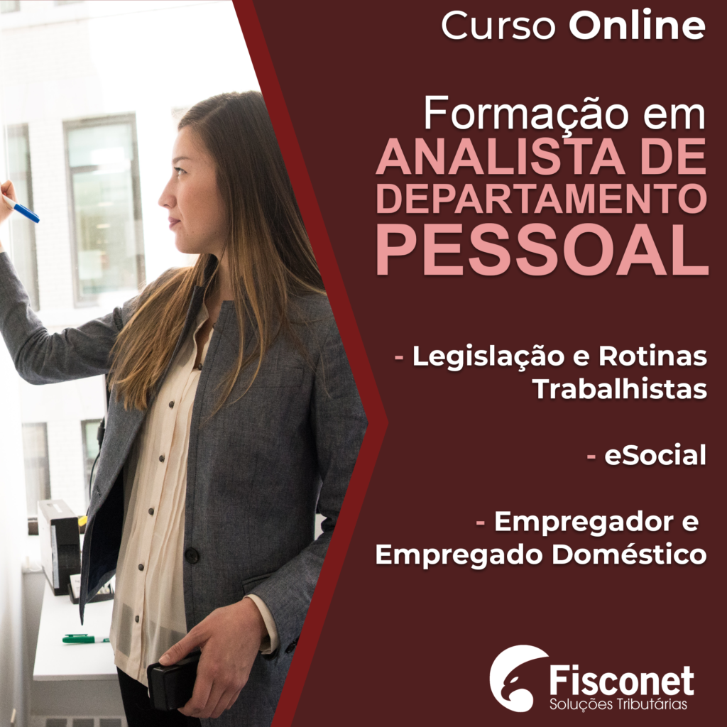 ANALISTA DE DEPARTAMENTO PESSOAL – Loja Fisconet
