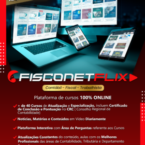 FISCONETFLIX - CONTÁBIL, FISCAL, TRABALHISTA