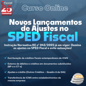 Novos Ajustes de Lançamento no SPED Fiscal