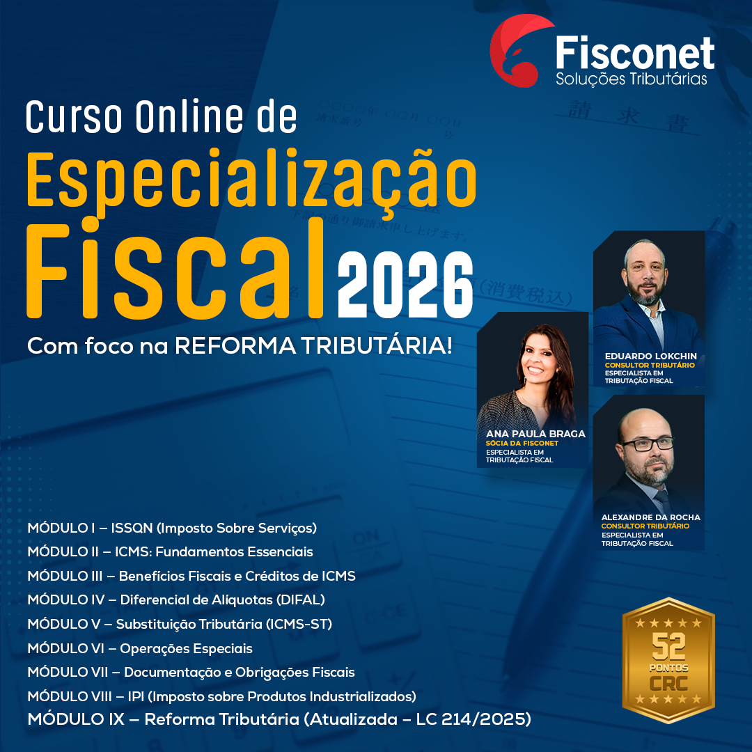 Especialização Fiscal 2026