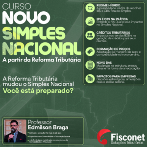 Novo Simples Nacional - a partir da Reforma Tributária